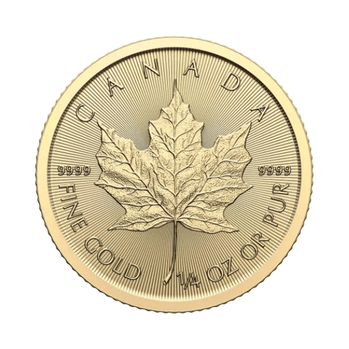 7.78 гр. Златна Монета Канадски Кленов Лист