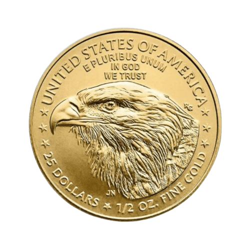 16.96 гр. Златна Монета Американски Орел нов дизайн