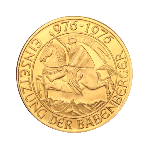 13.50 гр. Златна Монета 1000 Шилинга Бабенбергер