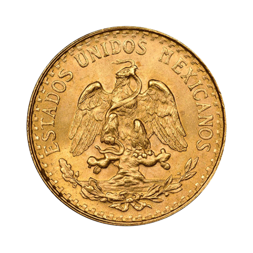 2 Златни Мексикански Песо 1919-1948