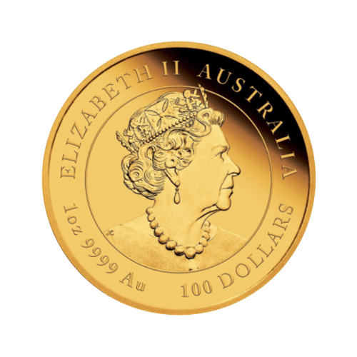 1 toz. Златна Монета Лунар Заек 2023