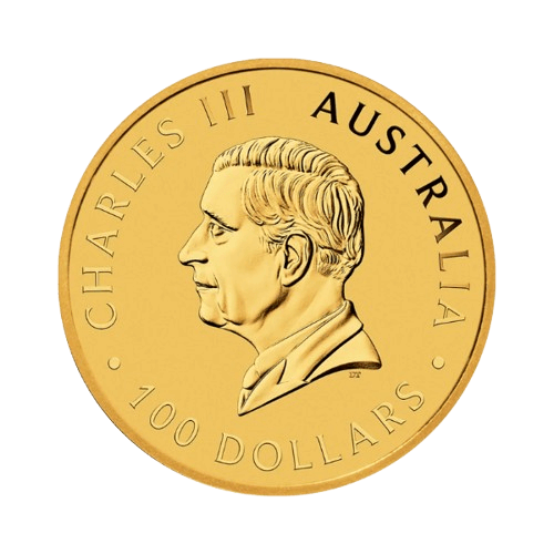златна монета 1 унция кенгуру 2026 гръб чарлз iii