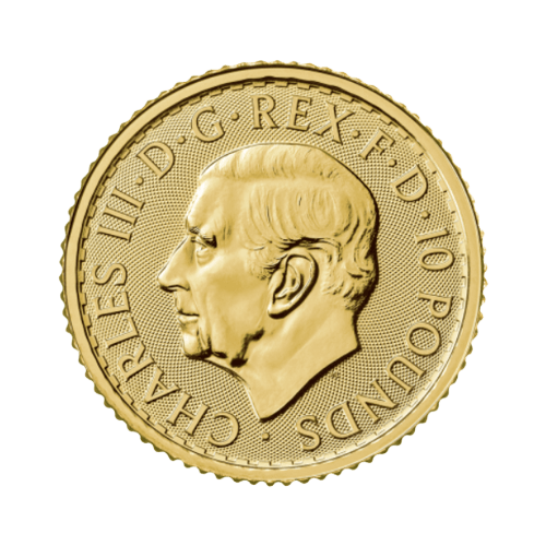 Златна Монета 1/10 toz. Британия