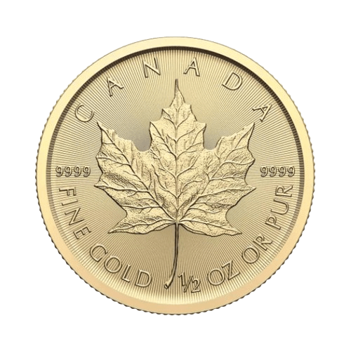 15.55 гр. Златна Монета Канадски Кленов Лист