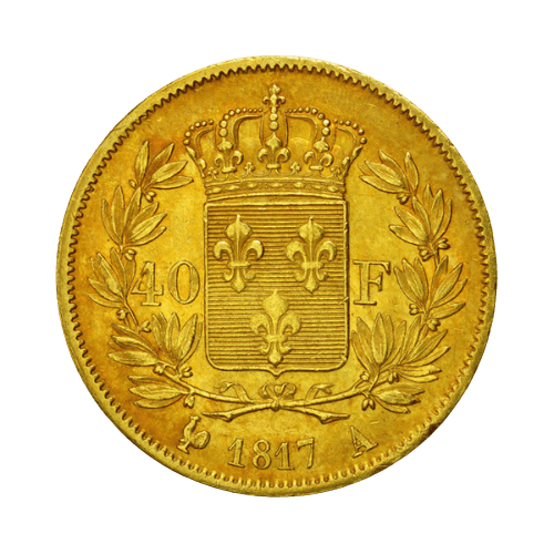 40 Златни Франка Луи XVIII 1816-1824