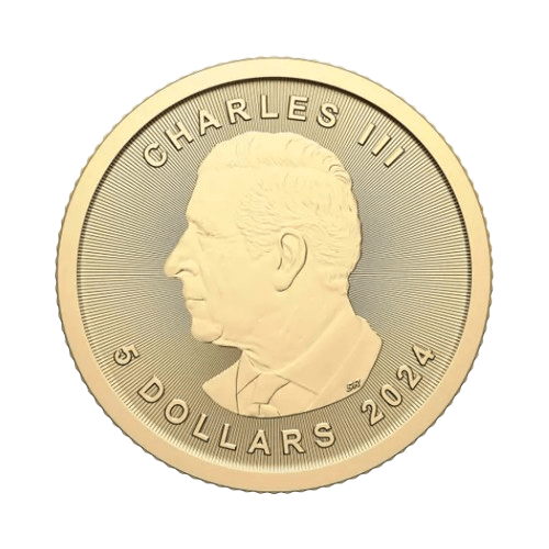 Златна Монета 1/10 toz. Канадски Кленов Лист