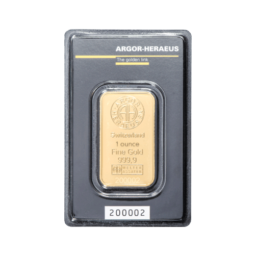 Златно Кюлче 31.1 гр. Argor-Heraeus Холограмна Защита