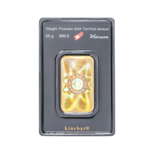 20 гр. Златно Кюлче Argor-Heraeus с Холограмна Защита