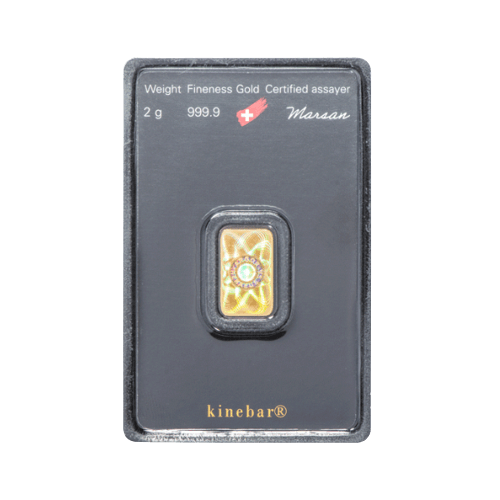 Златно Кюлче 2 гр. Argor-Heraeus Холограмна Защита