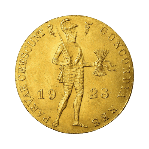 Златна Монета 1 Холандски Дукат 1894-1937 3.49 гр.