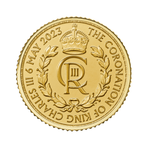 3.11 гр. Златна Монета Коронационен Чарлз III 2023