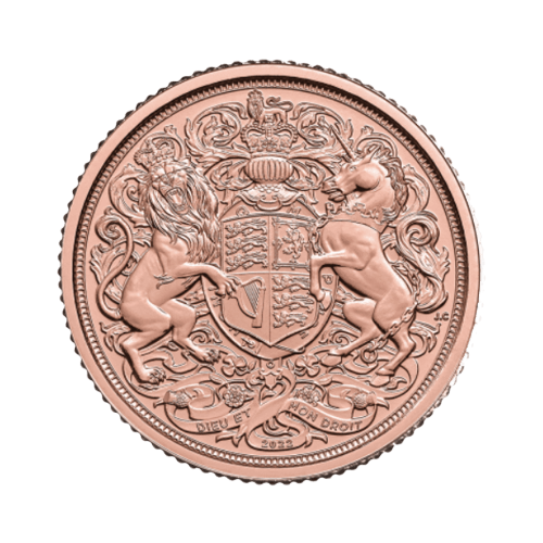 1/4 Британски Мемориален Суверен Чарлз III 2022