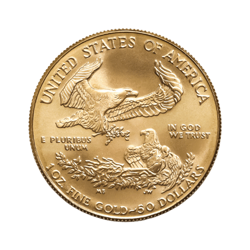 Златна Монета 1 toz. Американски Орел стар дизайн