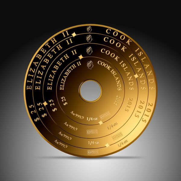 1 toz. Златна Армиларна Монета Valcambi