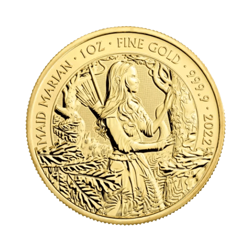 31.1 гр. Златна Монета Митове и Легенди Мариан 2022