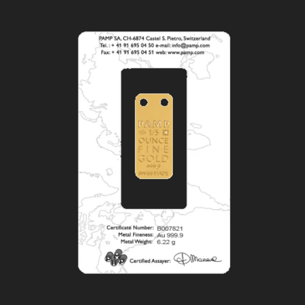 Златно Кюлче 1/5 toz. Pamp Разцъфнала Роза