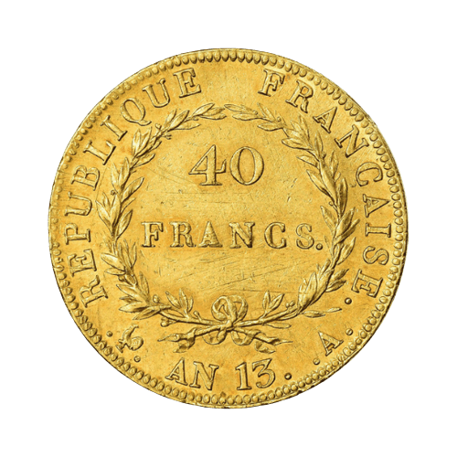 40 Златни Франка Наполеон I AN 13 1804