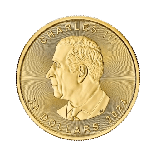 1 toz. Златна Монета Канадски Кленов Лист 2024