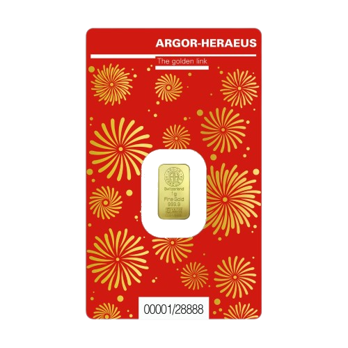 1 гр. Лунар Дракон 2024 Argor-Heraeus