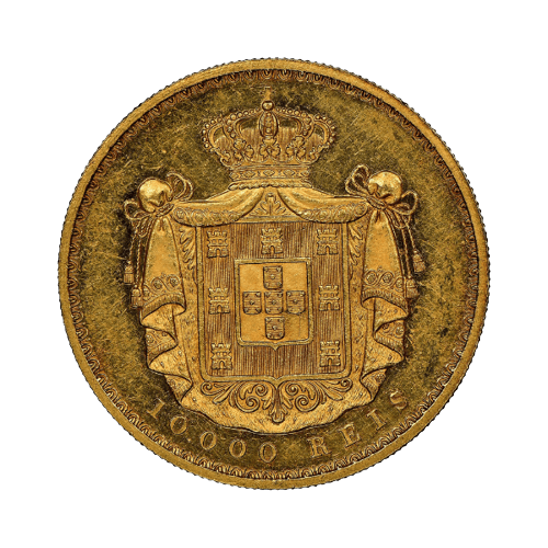 10000 Златни Рейeс Португалия Луиш I 1878-1889
