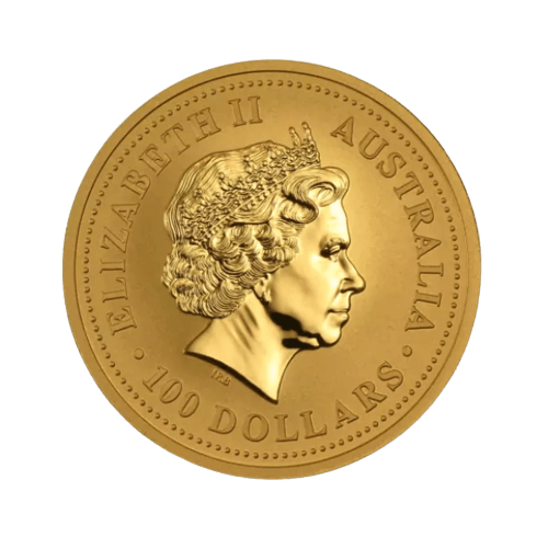 Златна Монета 1 toz. Австралийски Лунар Заек 1999