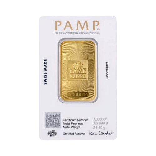 Златно Кюлче 1 oz Pamp Suisse