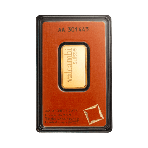 Златно Кюлче 15.55 гр. Valcambi Швейцария
