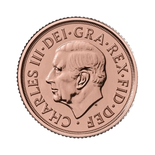 2 гр. Златна Монета 1/4 Суверен Чарлз III 2024- 2025