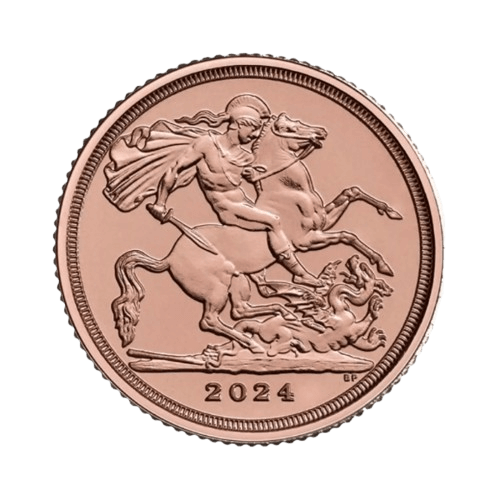 1/4 Златен Суверен Чарлз III 2024-2025