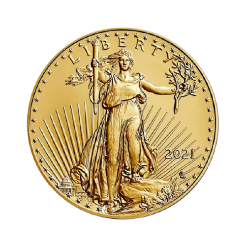 1/10 toz. Американски Орел нов дизайн