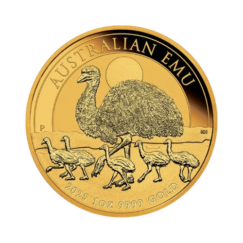 31.1 гр. Златна Монета Австралийско Ему 2025