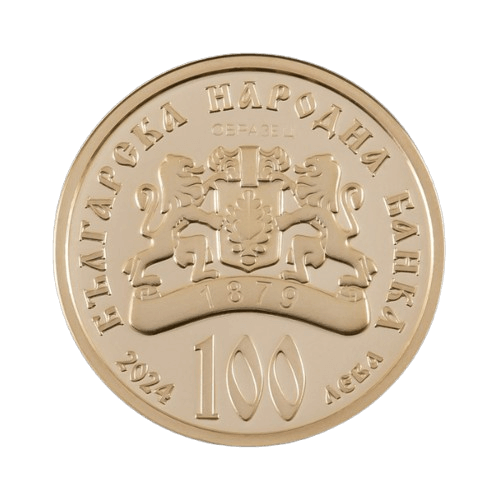 8.64 г. Златна Монета 100 лв Петър и Павел 2024