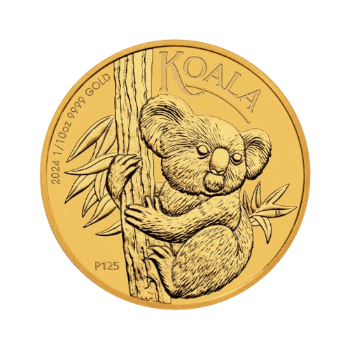 3.11 гр. Златна Монета Австралийска Коала 2024