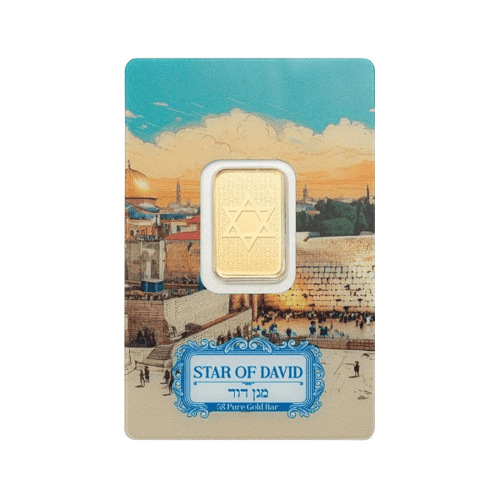 5 грама златно късметлийско кюлче звездата на давид 2025