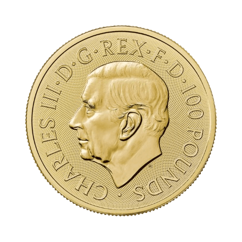 златна монета зверове на тюдорите 1 унция златният лъв 2026