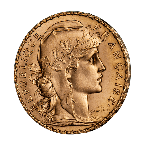 20 златни франка Мариана