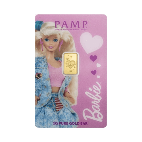 1 грам златно кюлче барби памп
