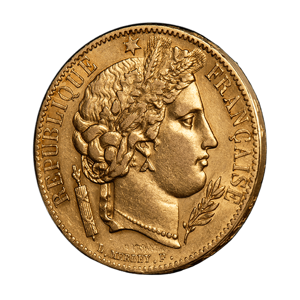 20 Френски Франка Серес 1848-1852