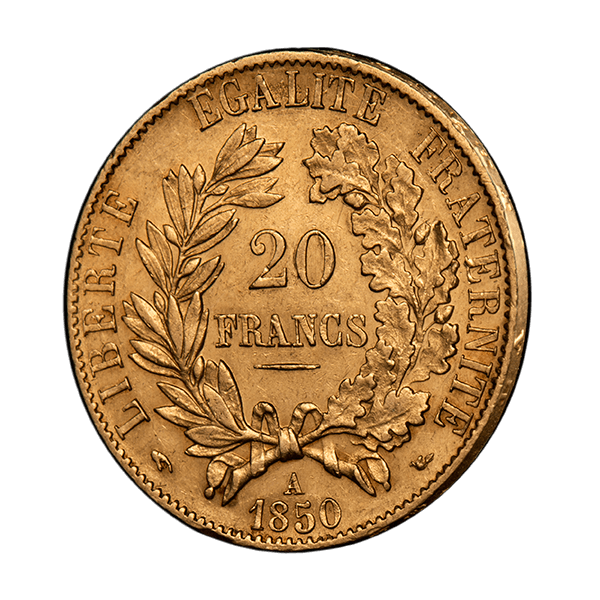 20 Златни Франка Серес 1848-1852