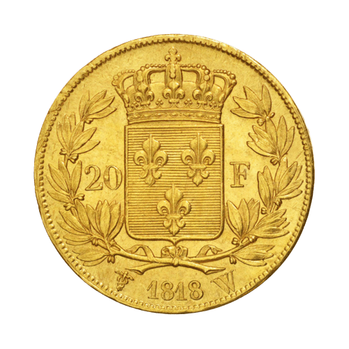 20 Златни Франка Луи XVIII 1816-1824