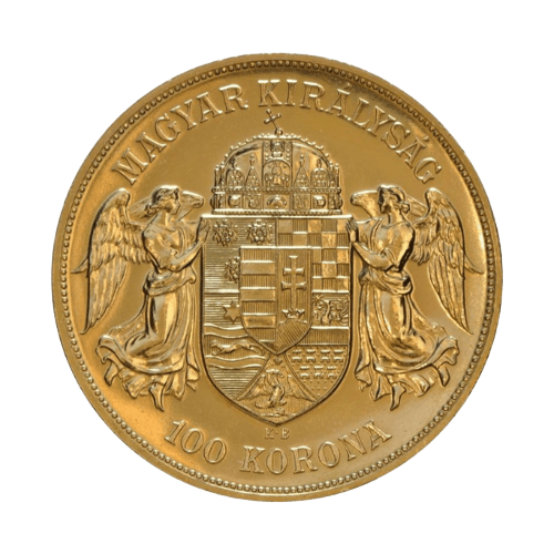 100 Златни Корони Франц-Йосиф I 1908