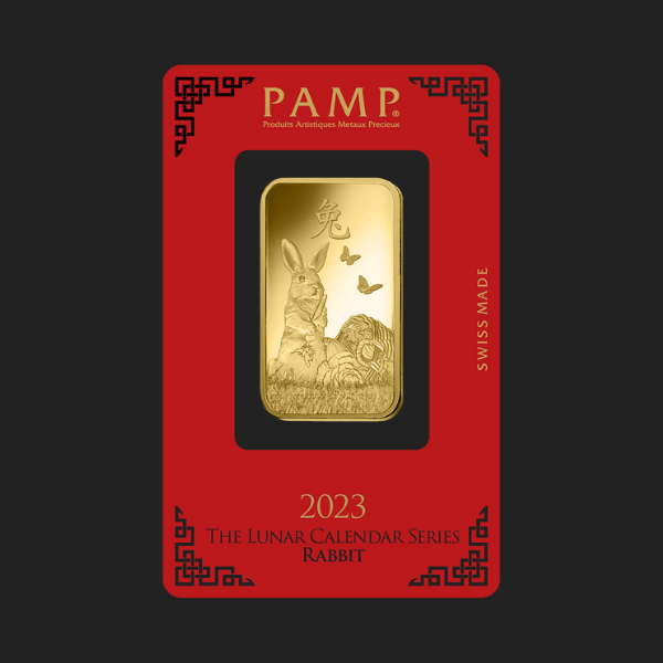 31.1 гр. Златно Кюлче Pamp Лунар Заек 2023