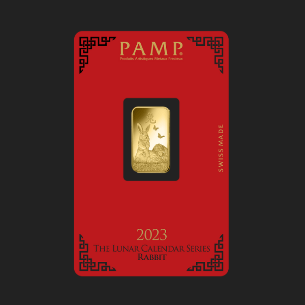 5 гр. Златно Кюлче Pamp Лунар Заек 2023