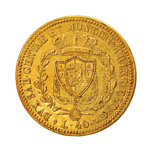40 Златни Лири Карло Феличе Сардиния 1822-1831