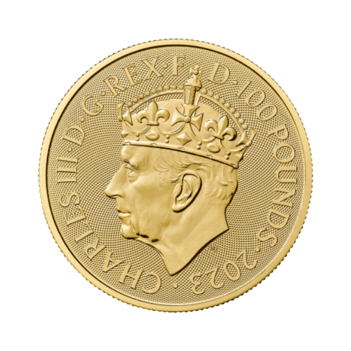 1 toz. Златна Монета Коронационен Чарлз III 2023