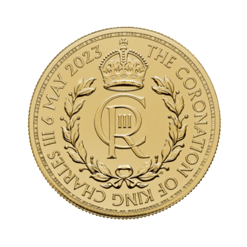 31.1 гр. Златна Монета Коронационен Чарлз III 2023