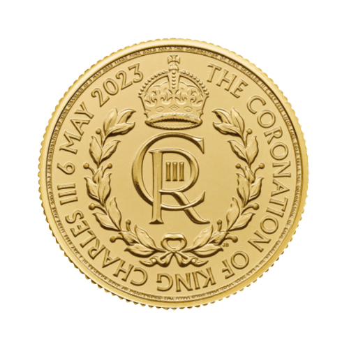 7.78 гр. Златна Монета Коронационен Чарлз III 2023