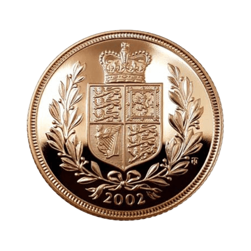 7.99 гр. Юбилеен Суверен Елизабет II 2002