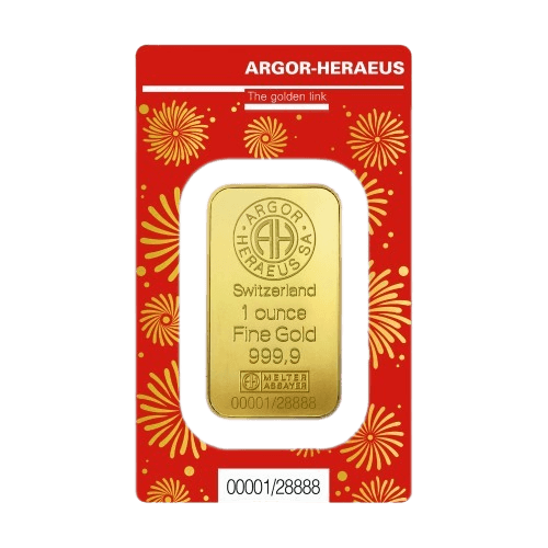 31.1 гр. Лунар Дракон 2024 Argor- Heraeus