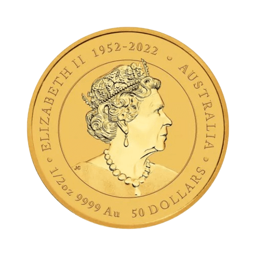 1/2 toz. Златен Лунар Дракон 2024